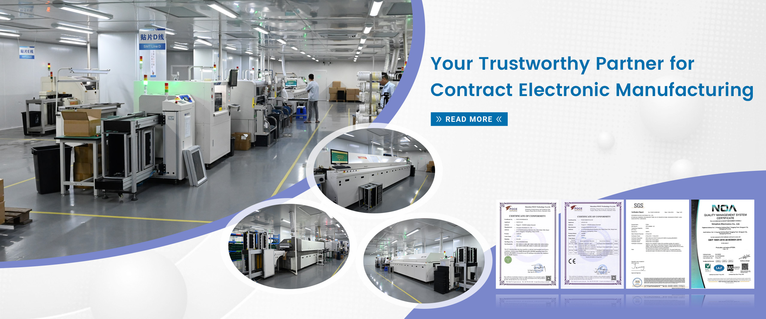 Usine de PCBA pour appareils électroménagers